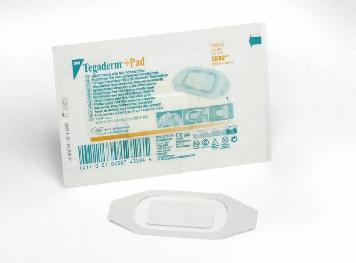 3M™ Tegaderm™ +Pad Krytí s nepřilnavým polštářkem 3582