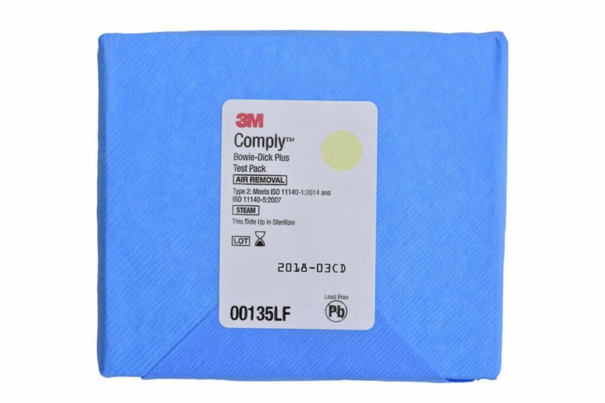3M™ Comply™ Bowie-Dick Plus Testovací balíček s protokolem časného varování 00135LF